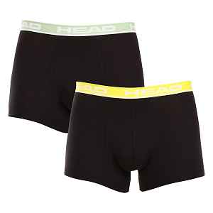 HEAD 2PACK pánské boxerky černé (701202741 023) XL
