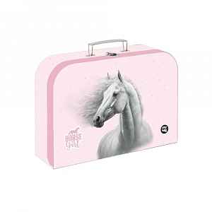 Oxybag Kufřík na výtvarku Kůň Romantic, 34 cm, lamino