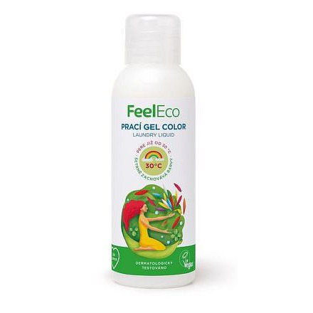 Prací gel Color 100 ml Feel Eco