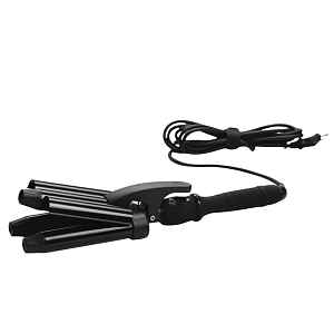 Profesionální trojkulma pro střední vlny Cera Triple Barrel Waver XL - 25 mm, černá (10911)