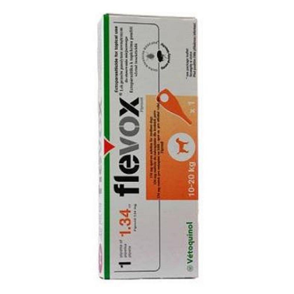 VÉTOQUINOL FLEVOX Spot-On Dog M 134 mg roztok 1x1,34 ml