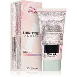 Wella Professionals Shinefinity Zero Lift Glaze demipermanentní barva na vlasy odstín 00/00 - Crystal Glaze 60 ml