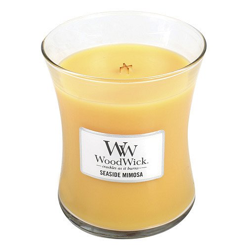 WoodWick Vonná svíčka váza Seaside Mimosa  275 g