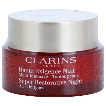 Clarins Super Restorative noční krém proti projevům stárnutí pleti pro všechny typy pleti  50 ml