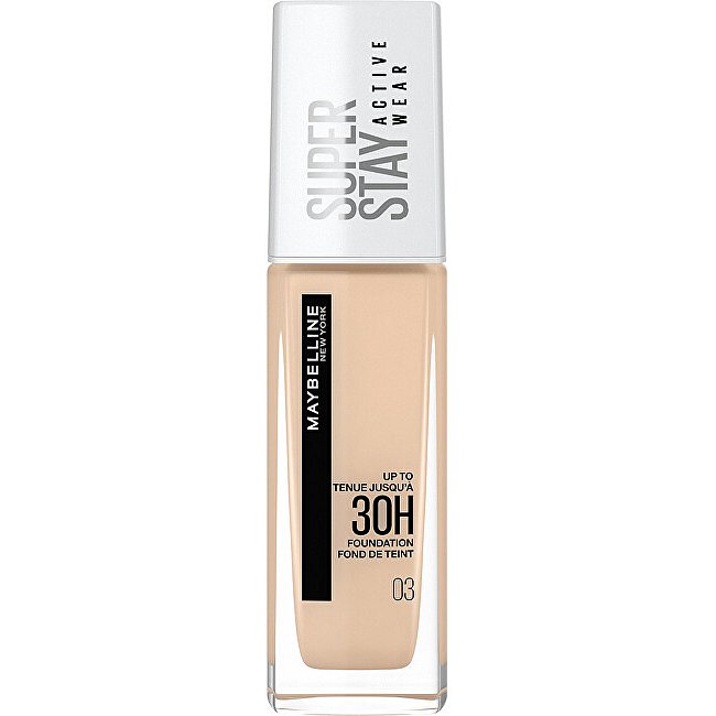 Dlouhotrvající vysoce krycí make-up SuperStay Active Wear 30 ml 10 Ivory