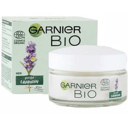 GARNIER BIO Denní krém proti vráskám s organickým levandulovým esenciálním olejem 50ml