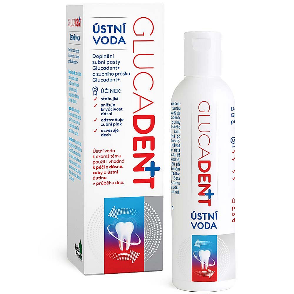 GLUCADENT+ ústní voda 200 ml