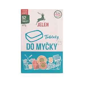 Jelen Tablety do myčky 52 ks