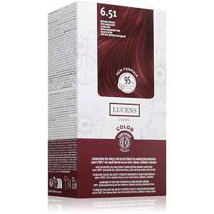 Kemon Group Lucens Umbria barva na vlasy odstín 6.51 Mogano Freddo 100 ml