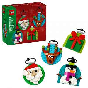 LEGO® Icons 40744 Sada vánočních ozdob