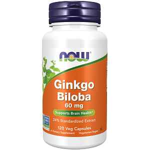 NOW Foods Ginkgo Biloba 60 mg