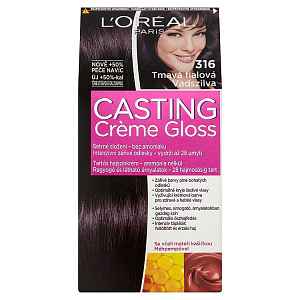 L'Oréal Paris Casting Crème Gloss tmavá fialová 316