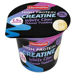 Ehrmann High Protein Creatine Pudding white choco 230 g
