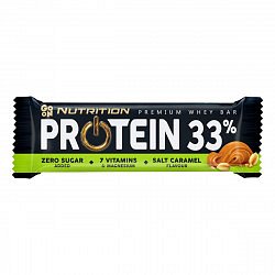 GO ON! Proteinová tyčinka 33% slaný karamel 50 g