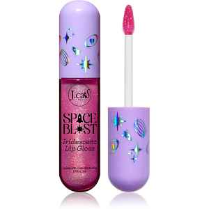 J.Cat Beauty Space Blast lesk na rty s měnící se barvou odstín 102 Cosmic Sparkle 5 ml
