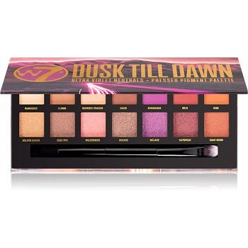 W7 Cosmetics Dusk Till Dawn paleta očních stínů 15 g