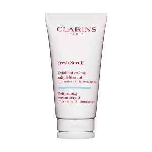 Clarins FRESH SCRUB osvěžující krémový peeling s přírodními zrníčky  50 ml