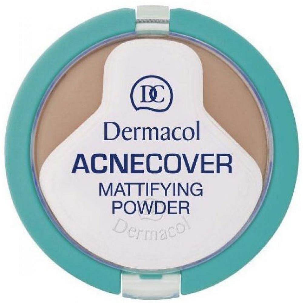 Dermacol Acnecover Mattifying Powder kompaktní pudr Sand 11 g