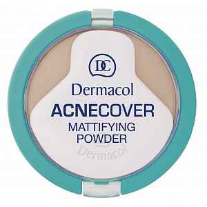 Dermacol Acnecover Mattifying Powder kompaktní pudr Sand 11 g