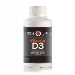 Czech Virus Vitamin D3 - 180 tobolek