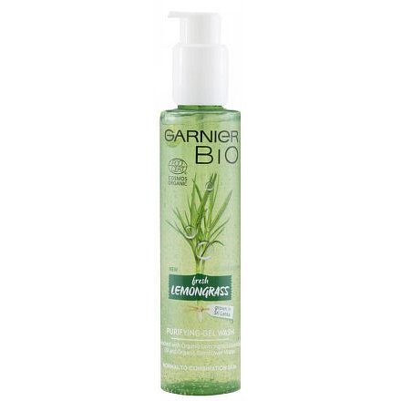 GARNIER BIO Intenzivní čisticí gel s org. esenciálním olejem z citronové trávy a s org. aloe vera 150ml