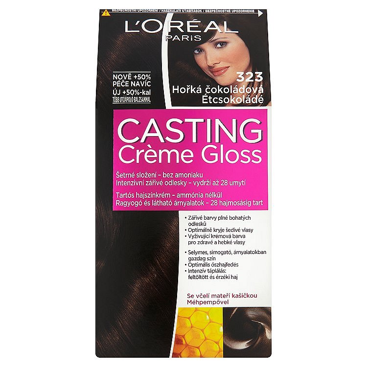 L'Oréal Paris Casting Crème Gloss hořká čokoládová 323