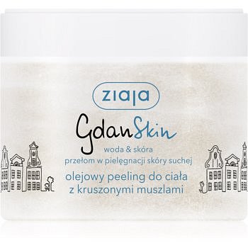 Ziaja Gdan Skin olejový peeling na tělo 300 ml