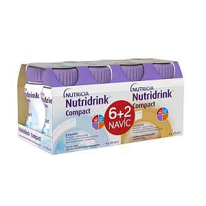 Nutridrink Compact 6+2 (neutral-káva) 8x125ml