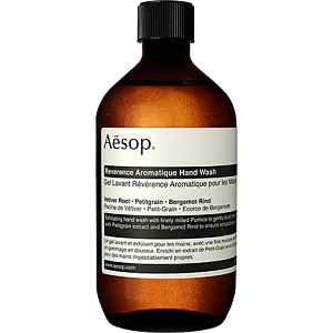 Aesop Čisticí a exfoliační gel na ruce (Reverence Aromatique Hand Wash) 500 ml s uzávěrem