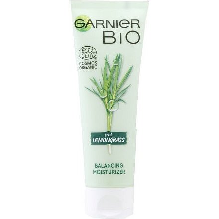 GARNIER BIO Vyvažující hydratační krém s org. esenciálním olejem z citronové trávy a org. aloe vera 50ml
