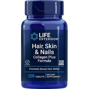 Hair, Skin & Nails Collagen Plus Formula, 120 tablet