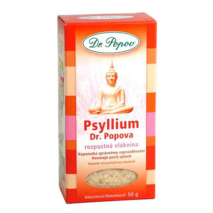 Psyllium indická rozpustná vláknina 50g Dr.Popov