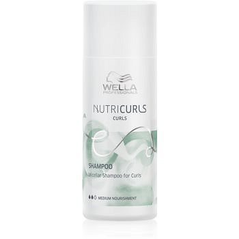 Wella Professionals Nutricurls Curls micelární šampon pro kudrnaté vlasy 50 ml