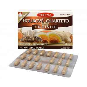 Houbové Quarteto s reishi cps.60