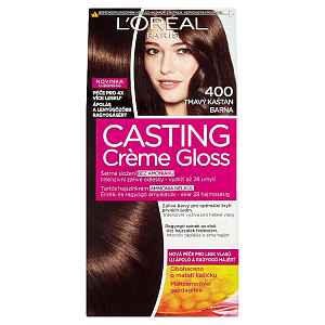 L'Oréal Paris Casting Crème Gloss tmavý kaštan 400