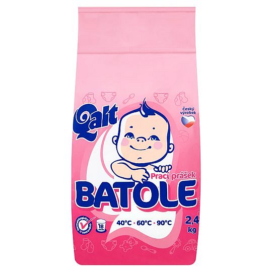 Qalt Batole prací prášek, 18 praní 2,4 kg