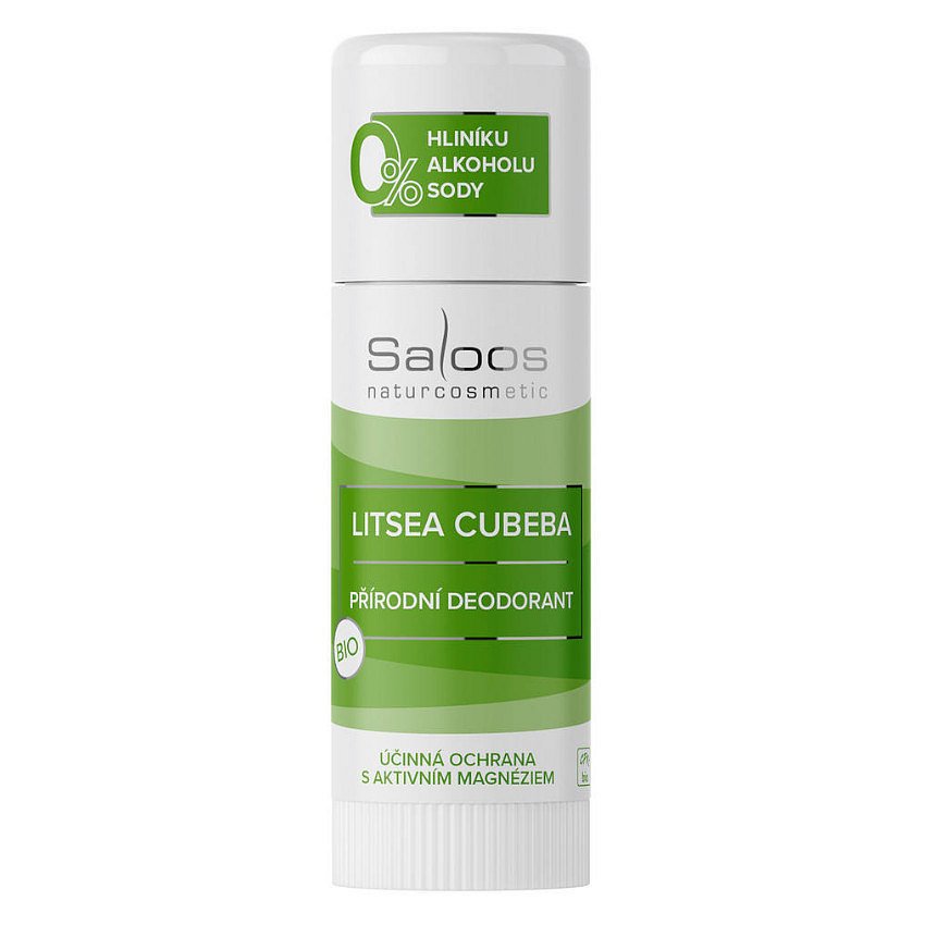 Saloos Bio přírodní deodorant Litsea Cubeba 60g