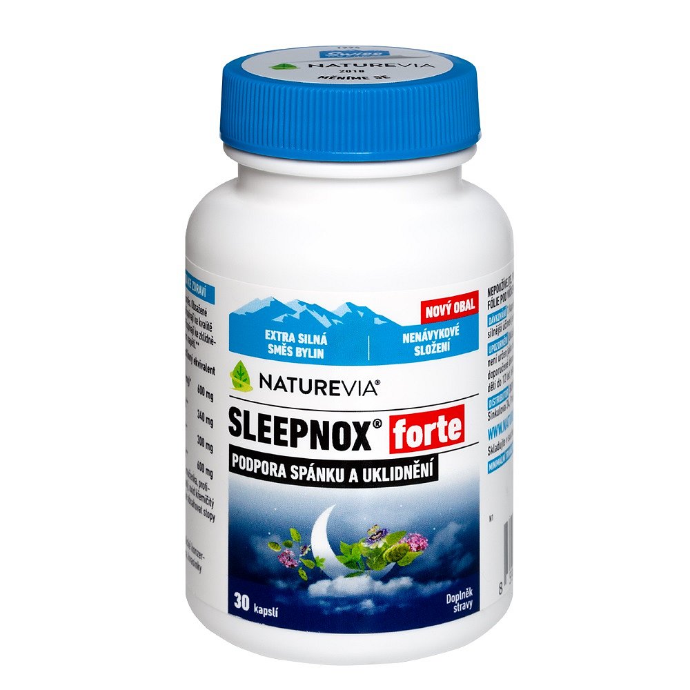 SWISS NATUREVIA Sleepnox forte 30 kapslí