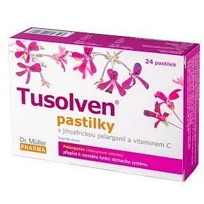 Dr.Müller Tusolven pastilky 24ks