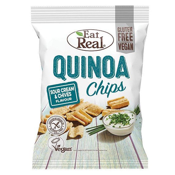 Eat Real Quinoa Sour Cream & Chives 30g