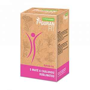 Fytopharma Figuran Fit bylinný čaj s maté a chaluhou 1.5 g 20 sáčků