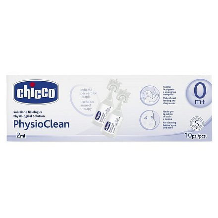 Fyziologický roztok do nosu 2 ml, 10 ampulek