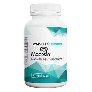 Gymsupps Magtein Magnesium L-Threonate, Velikost balení: 90 kapslí