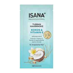 ISANA Maska na vlasy Termo Turban kokos