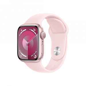 Apple Watch S9 41 mm sport band S/M smart hodinky Pink