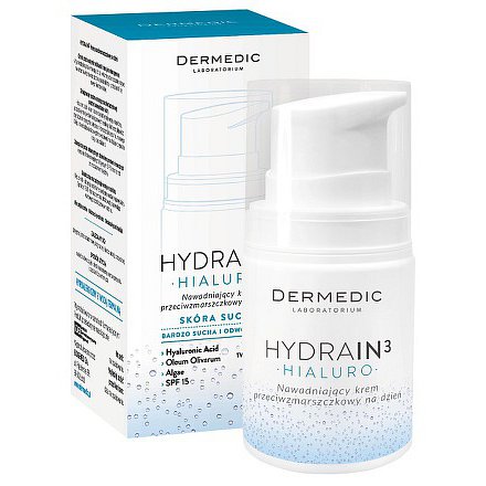 Dermedic Hydrain3 Hialuro pleť. krém den hydr. 55g