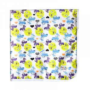 GaGa's pleny Přebalovací podložka Krokodýl minky