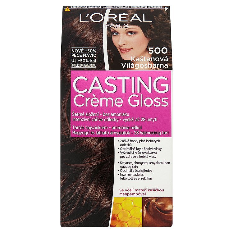 L'Oréal Paris Casting Crème Gloss kaštanová 500