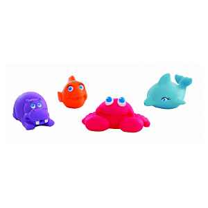 PLAYGRO Mořská zvířátka 4 ks