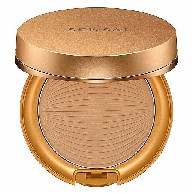Voděodolný pudr Silky Bronze (Natural Veil Compact) 8,5 g SC02 Natural